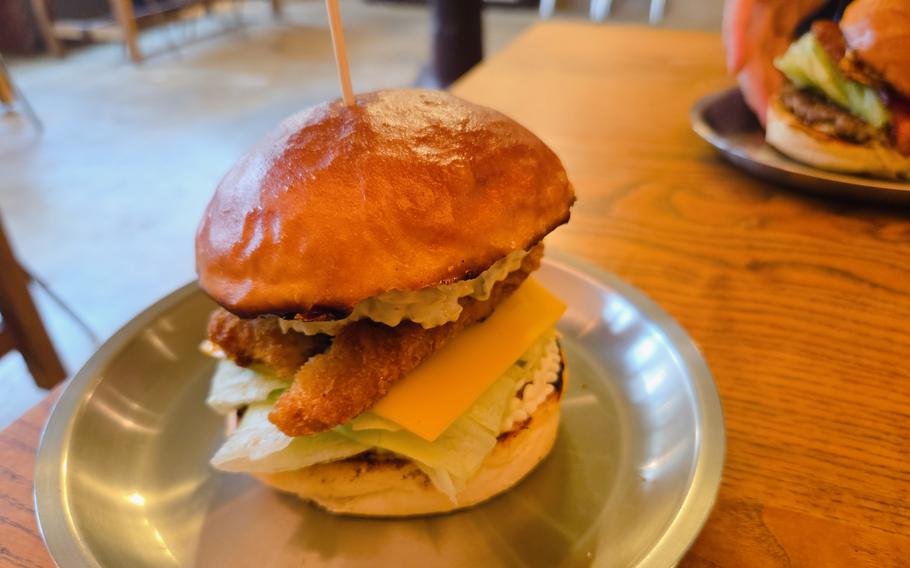 Fish burger